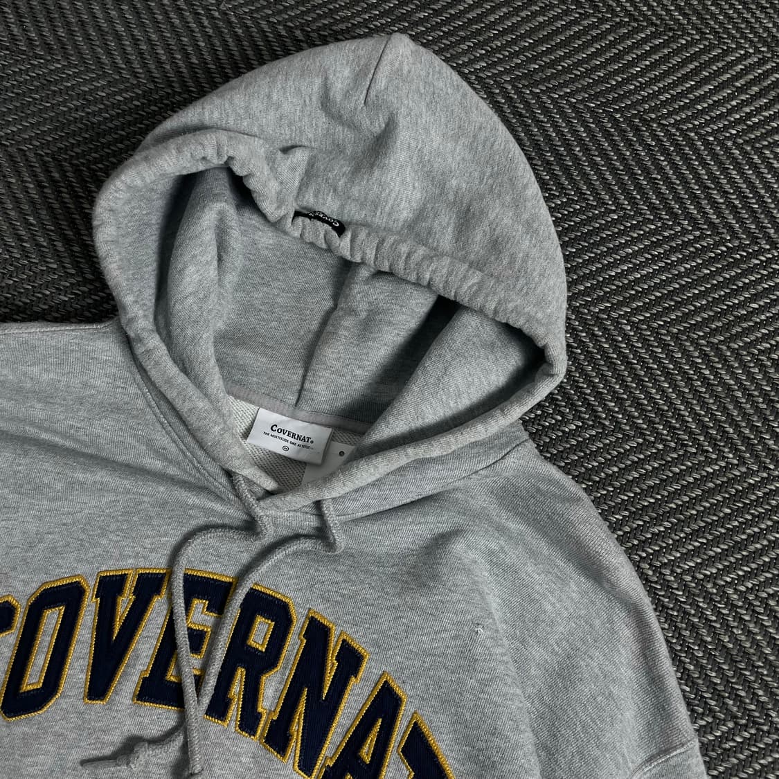 커버낫 빅로고 박시핏 후드 티셔츠o 3448 상품이미지4