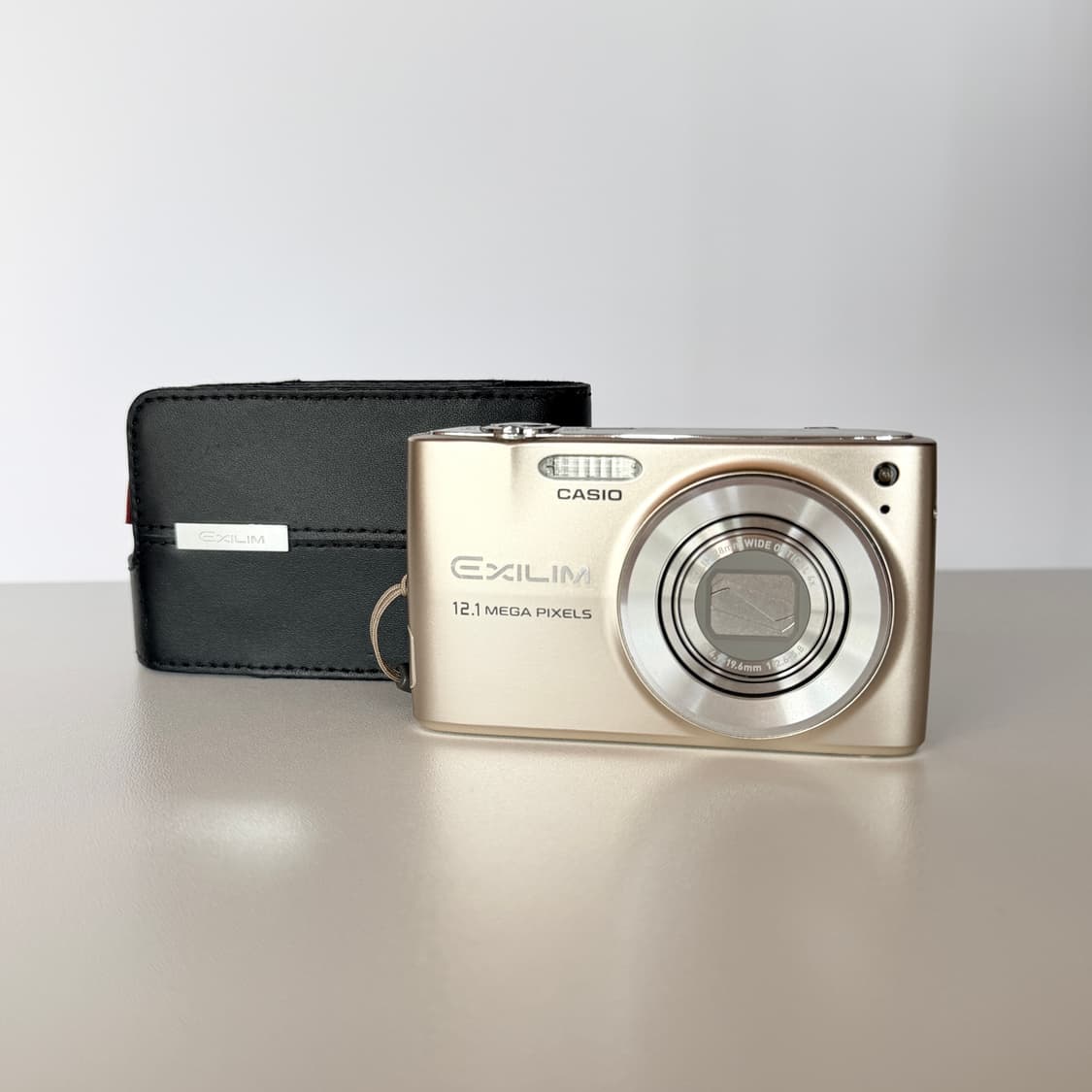 ✨태연 픽 풀박스✨카시오 엑슬림 EX-Z400 골드 빈티지디카 상품이미지2