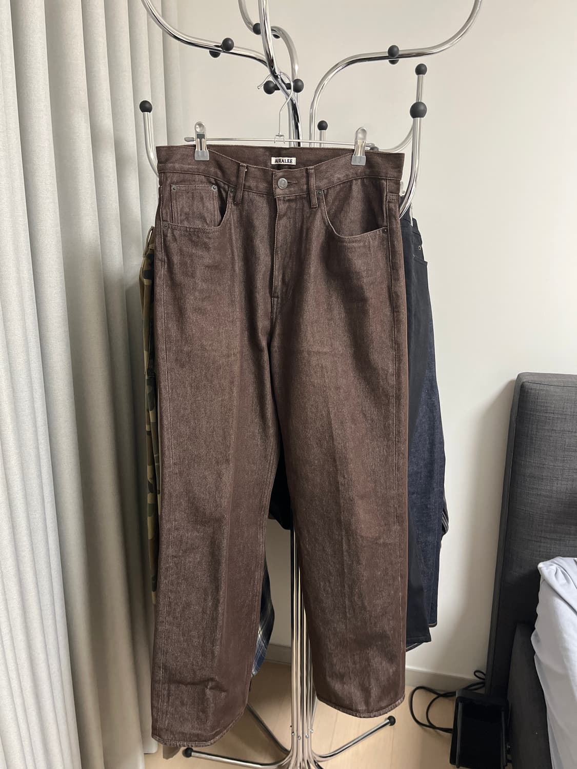 오라리 브라운 트위스트 5P 데님 30 상품이미지1