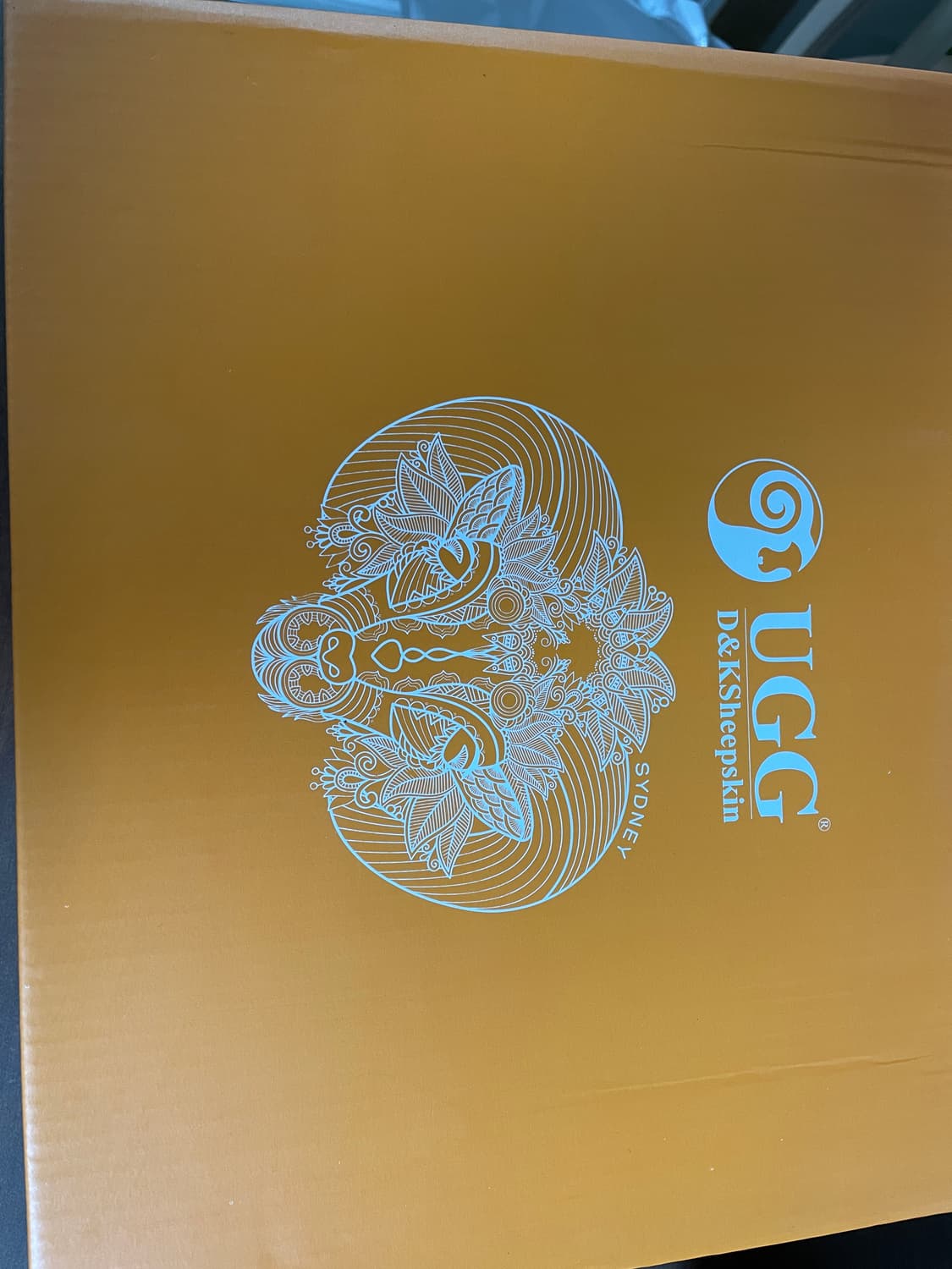UGG D&K Sheepskin Sarine 클로그 새상품 상품이미지1