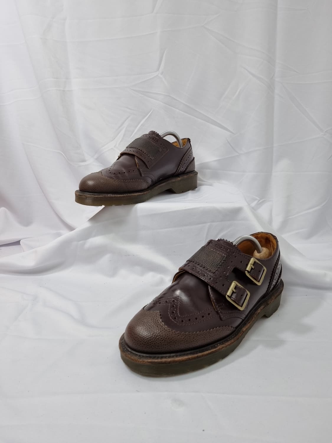 UK6 250 닥터마틴 Carl 칼 더블 몽크 윙팁 구두 상품이미지2