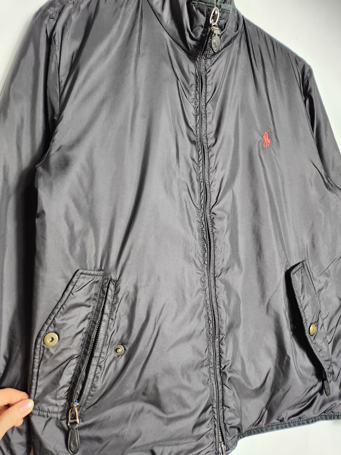 폴로 랄프로렌 리버시블 양면 퀼팅 자켓 상품이미지7