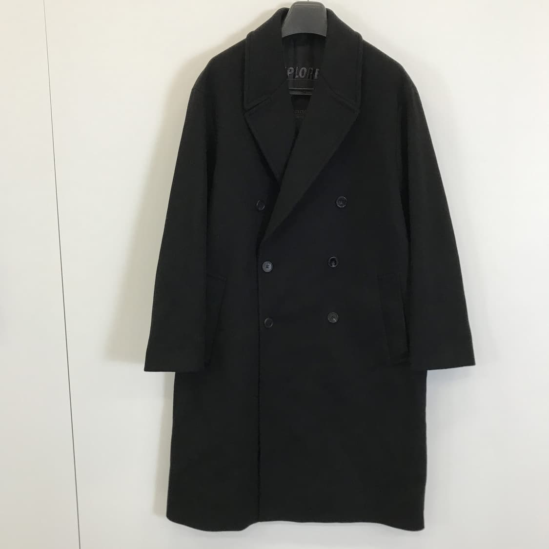 인사일런스 x 분트 캐시미어 더블 모직코트 [M] 상품이미지1