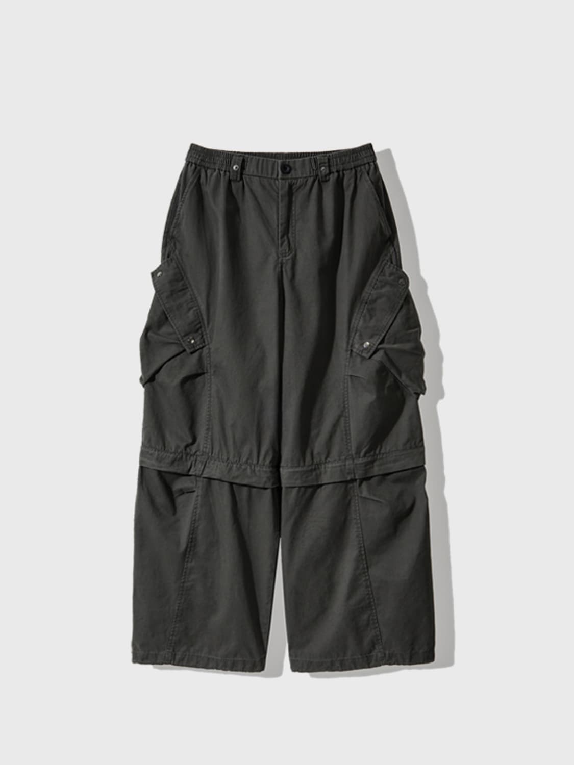 CORD 코드 랩 셔츠 3-컨버트 디테쳐블 팬츠 상품이미지4