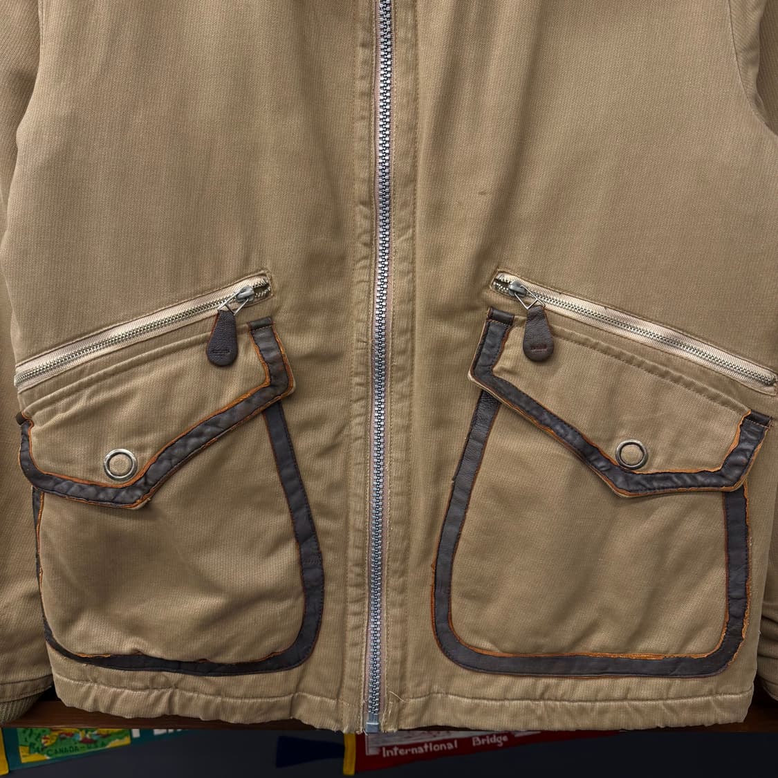 90s 아비렉스 리미티드 밀리터리 플라이트 가먼츠 덱 자켓  상품이미지4