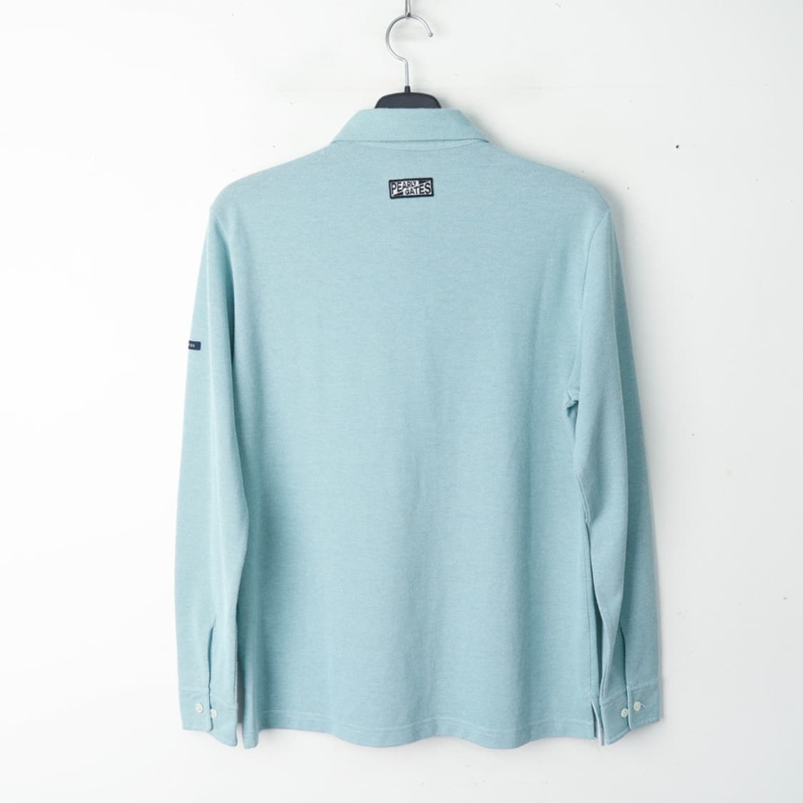 100/파리게이츠 사선 로고 카라 긴팔티 상품이미지2