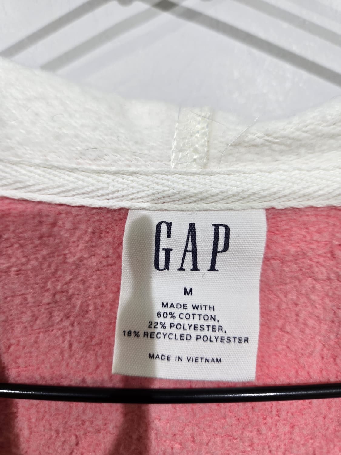 갭 GAP 여성 후드 집업 아이보리 상품이미지5