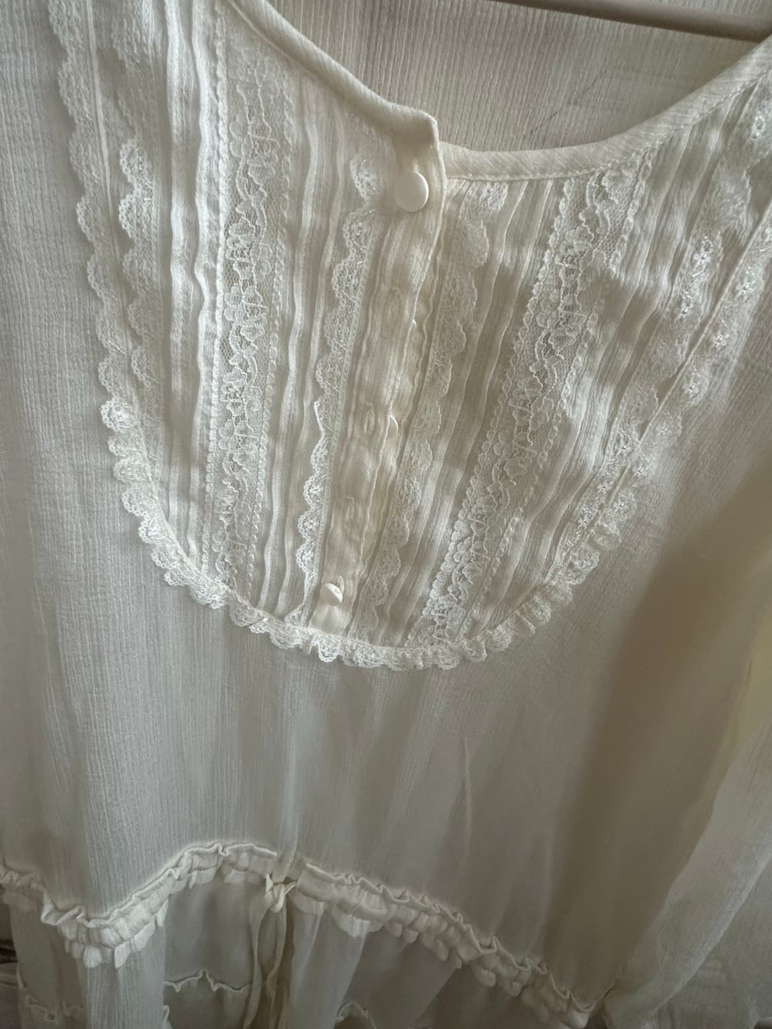 빈티지 모리룩 레이어드 원피스 상품이미지2