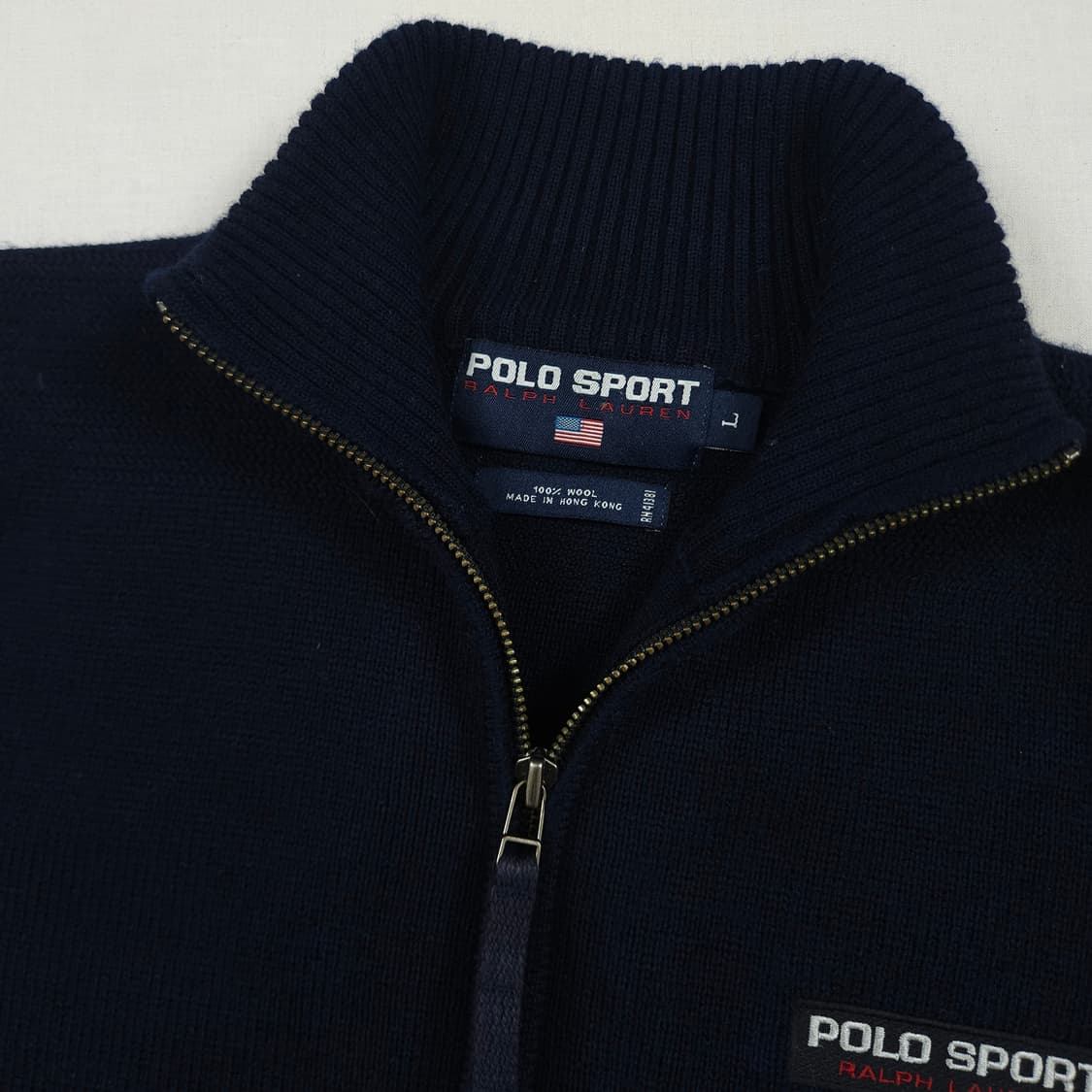 XL(105) 폴로 스포츠 패딩니트 네이비 상품이미지4