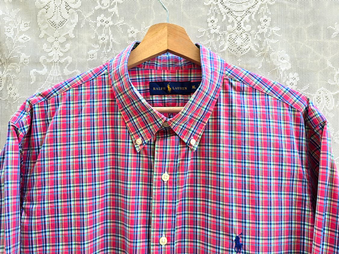 랄프로렌 체크 셔츠 상품이미지2