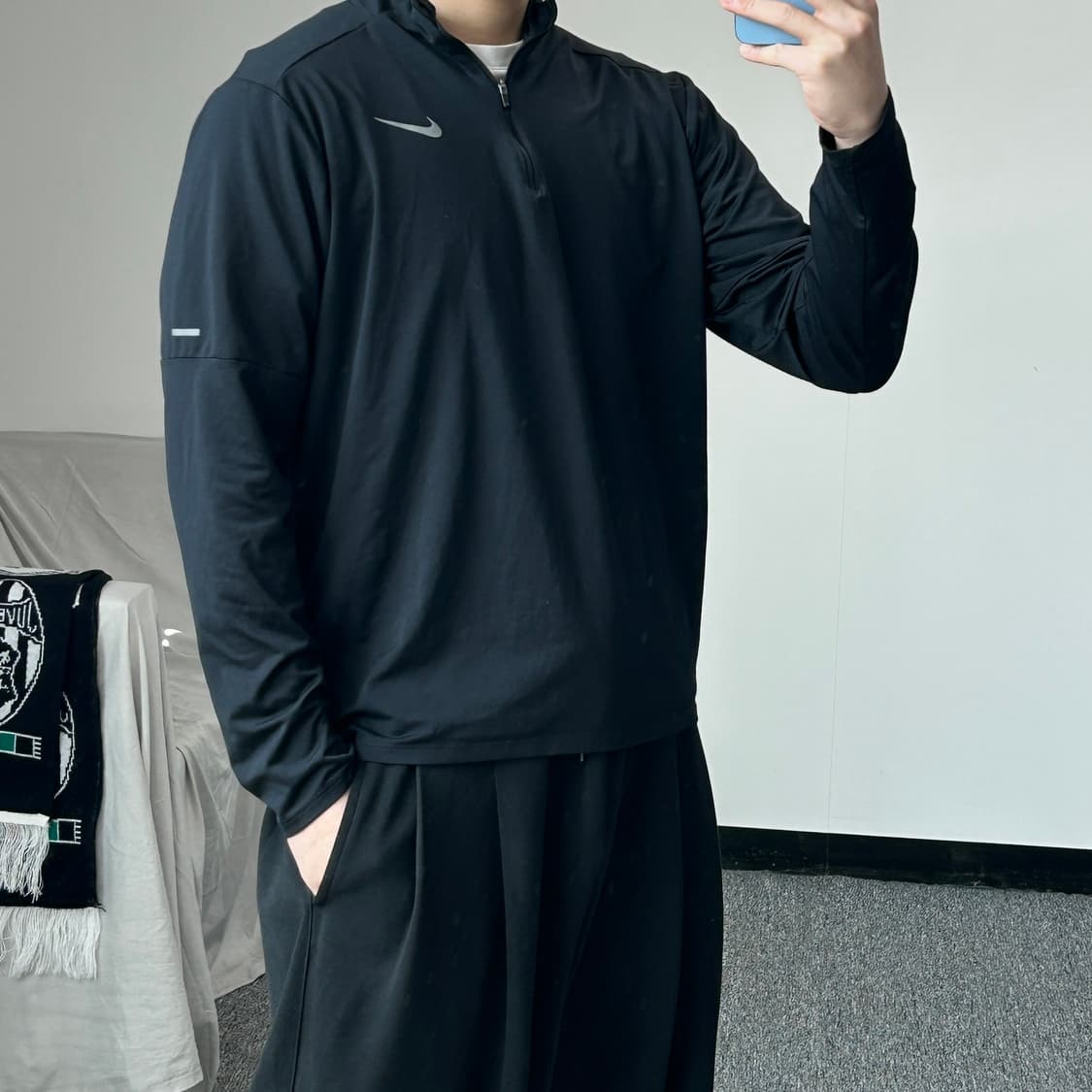 나이키 러닝 하프집업 슬리브 상품이미지3