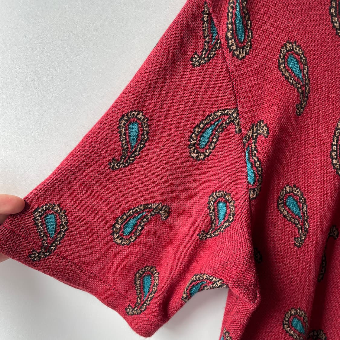 와코마리아 페이즐리 PK 티셔츠 상품이미지6