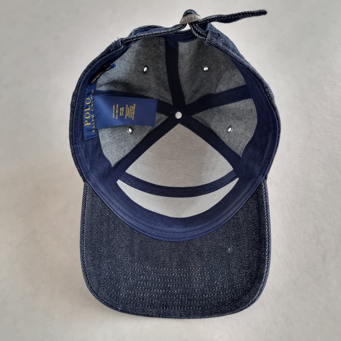 폴로 랄프로렌 RL 67 앵커 데님 볼캡 상품이미지2