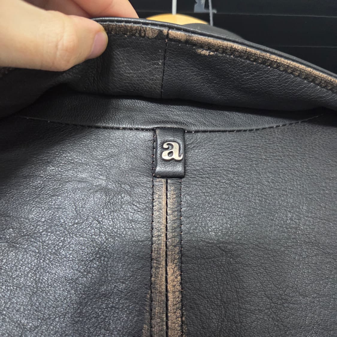 알레그리 이태리 램스킨 레더자켓 50 상품이미지5