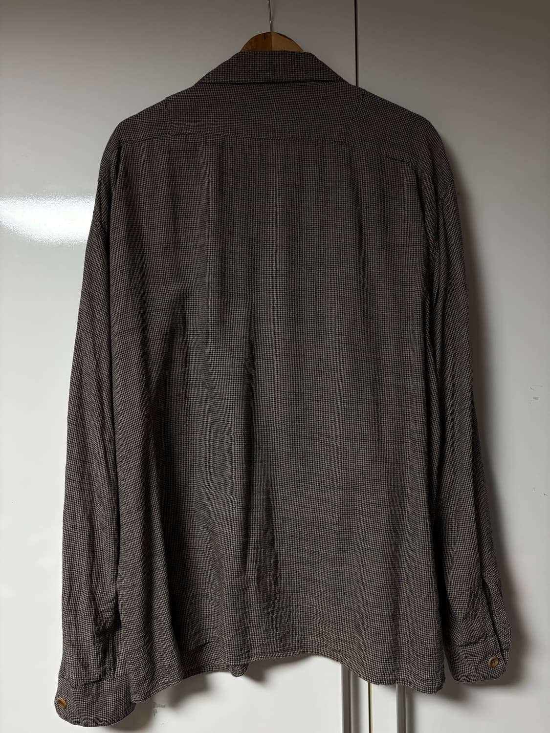 Ville check shirts (Bk/White) wardrobe41 상품이미지3