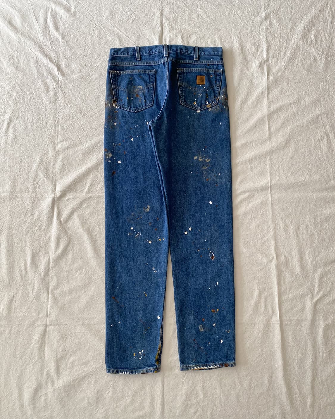 칼하트 페인팅 데님 팬츠 상품이미지2