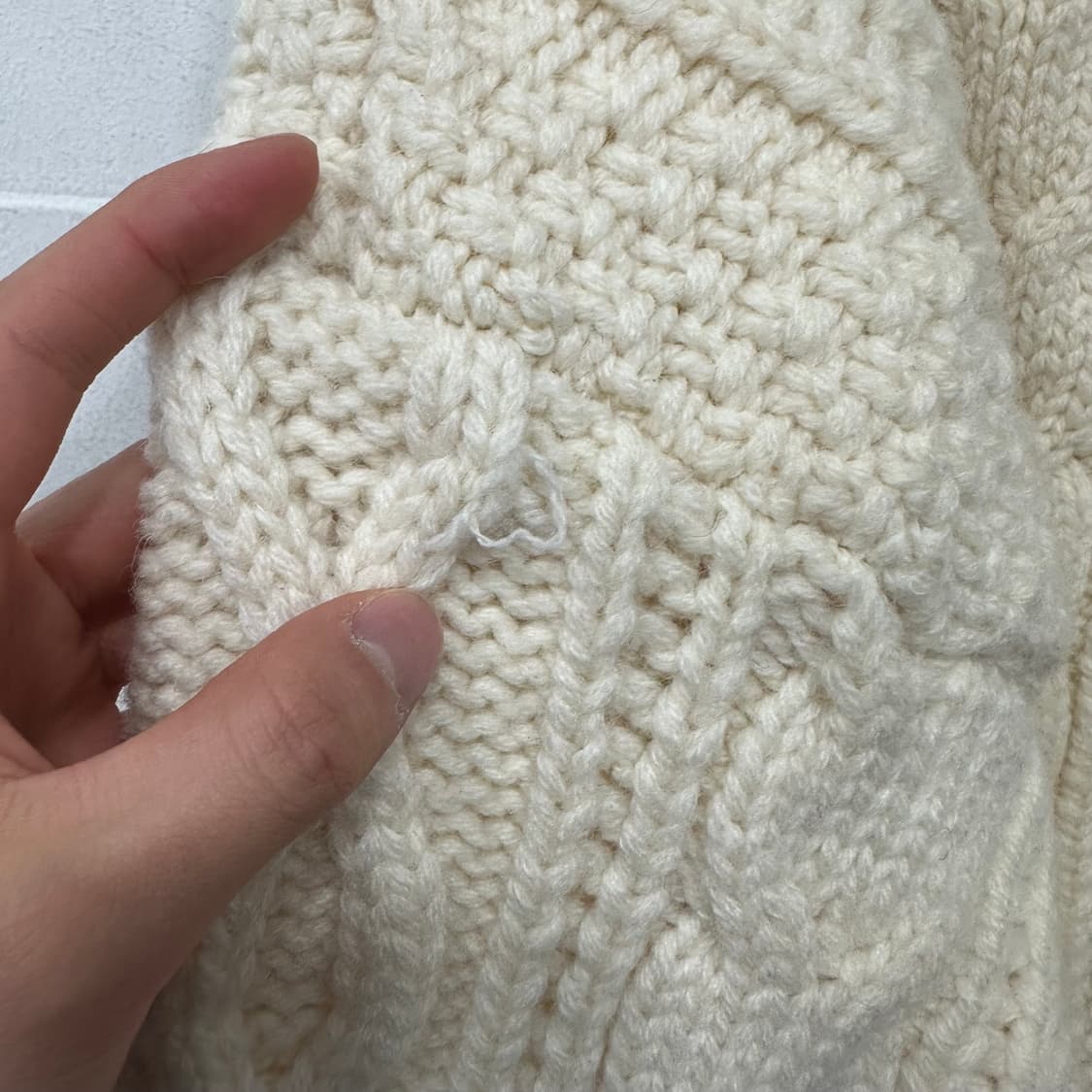 프릭스스토어 헤비웨스트 아란 스웨터 상품이미지8