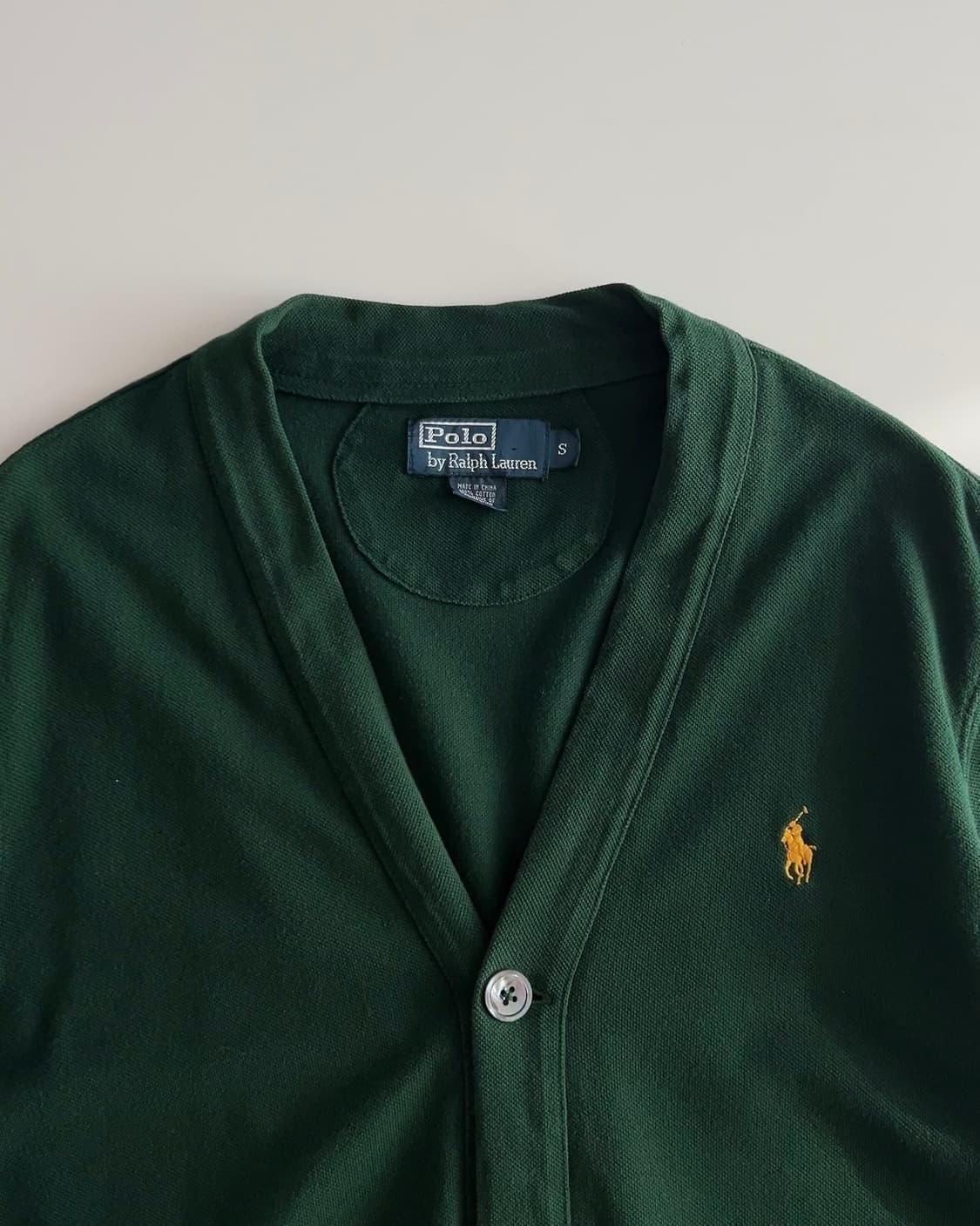 폴로 랄프로렌 코튼 가디건 S 상품이미지4