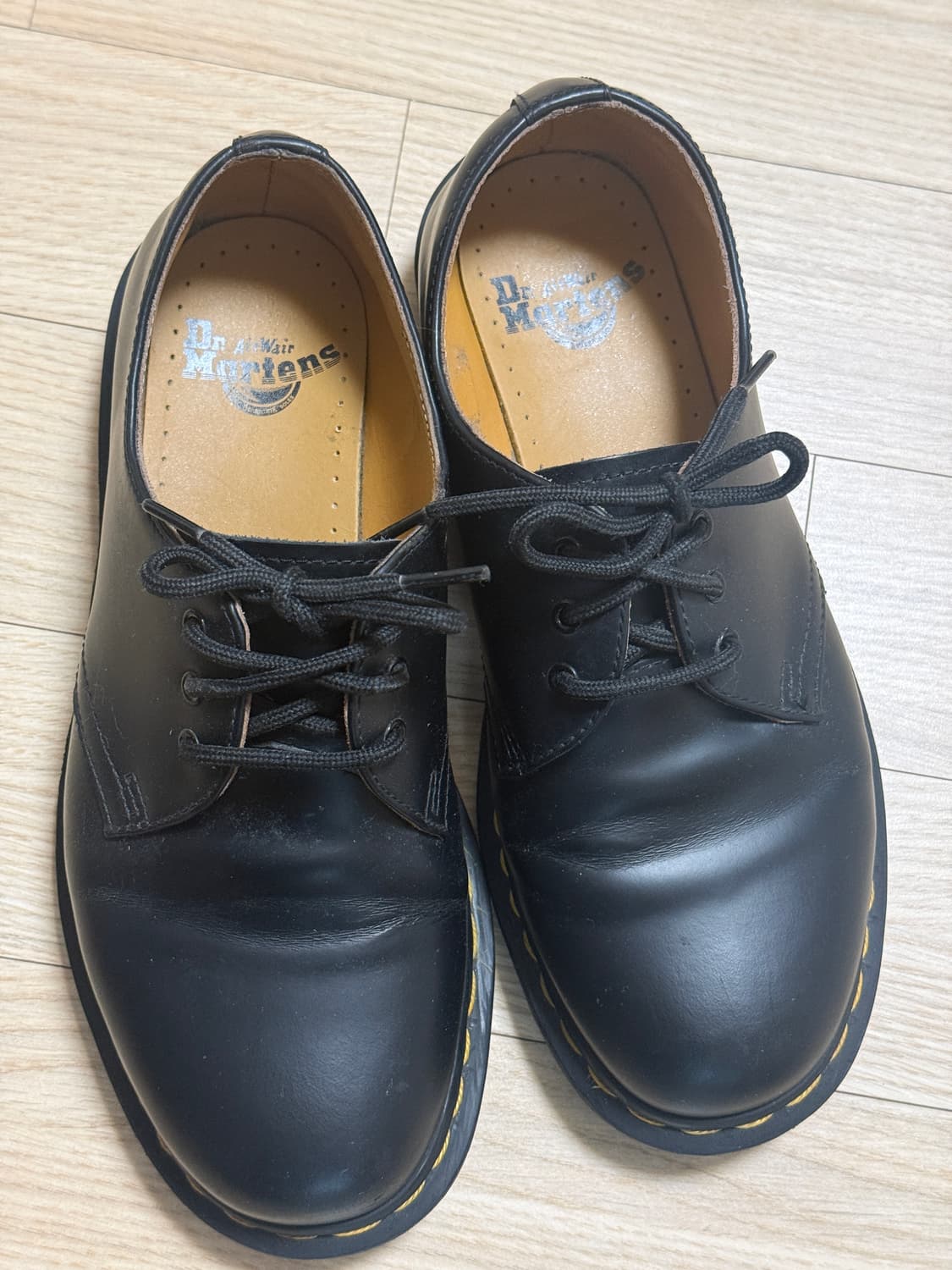 Uk6,250) 119,000원 닥터마틴 1461 스무스 블랙 더비 상품이미지1