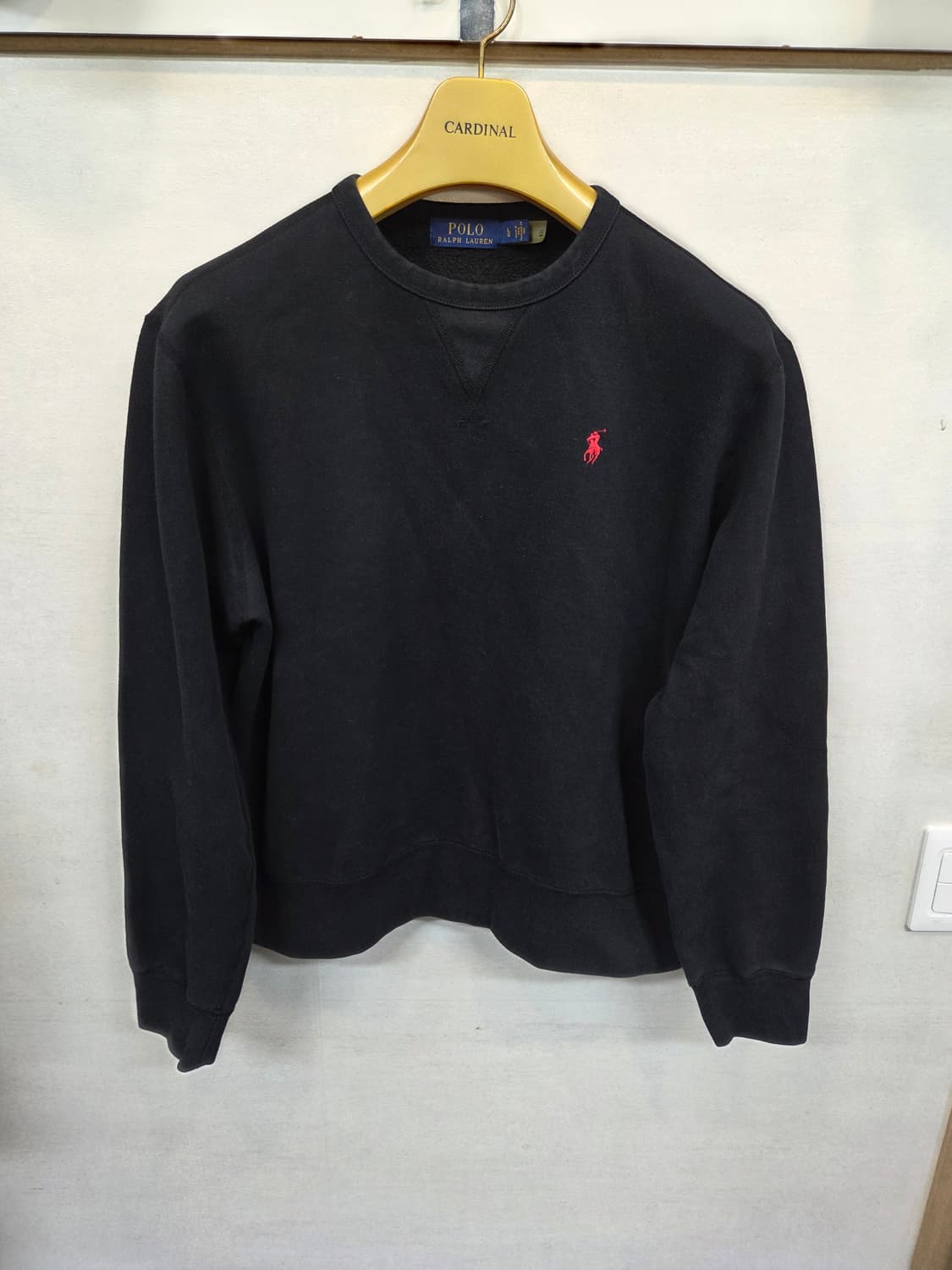 폴로랄프로렌 플리스 기모 숏 맨투맨 Lg 상품이미지1