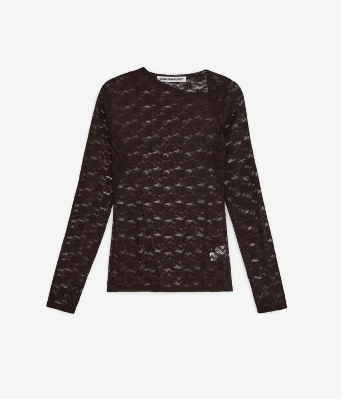 Asymmetric Paneled Long Sleeve Top 상품이미지2