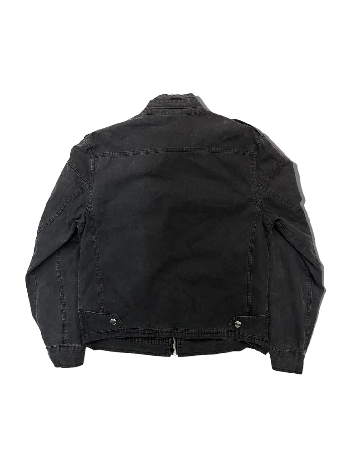 빈티지 데님 바이커자켓 상품이미지2