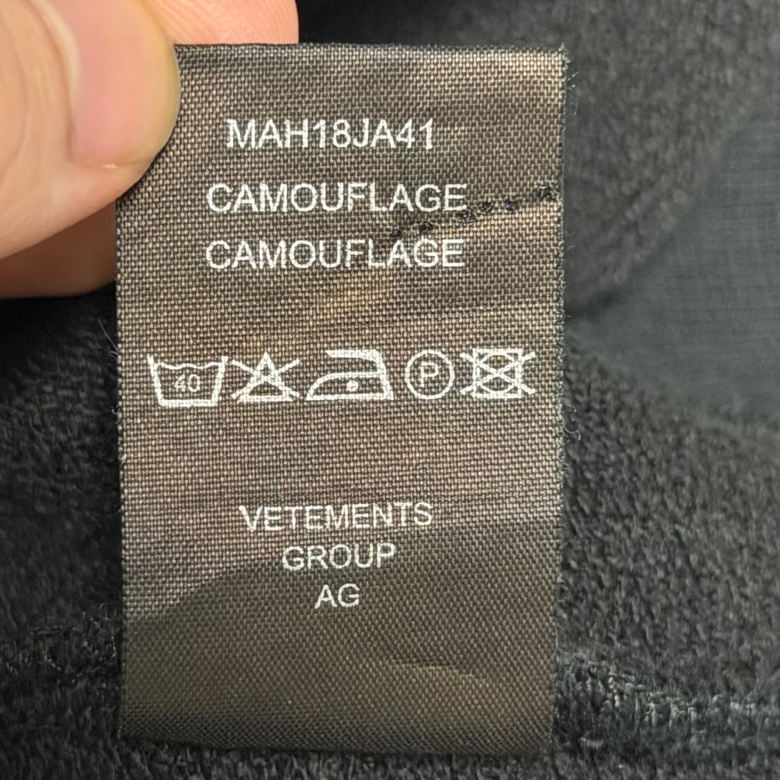 베트멍 17fw 코만도 자켓 m 상품이미지8