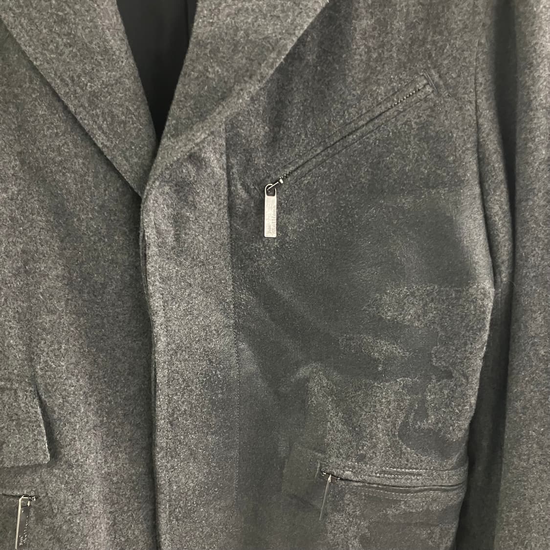 존 갈리아노 그레이 울 블레이저 자켓 46 상품이미지5