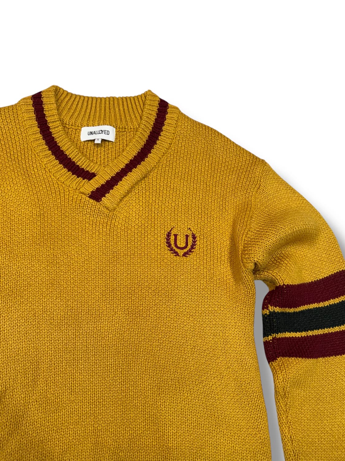 어널로이드 스쿨룩 브이넥 니트 (M)    상품이미지2