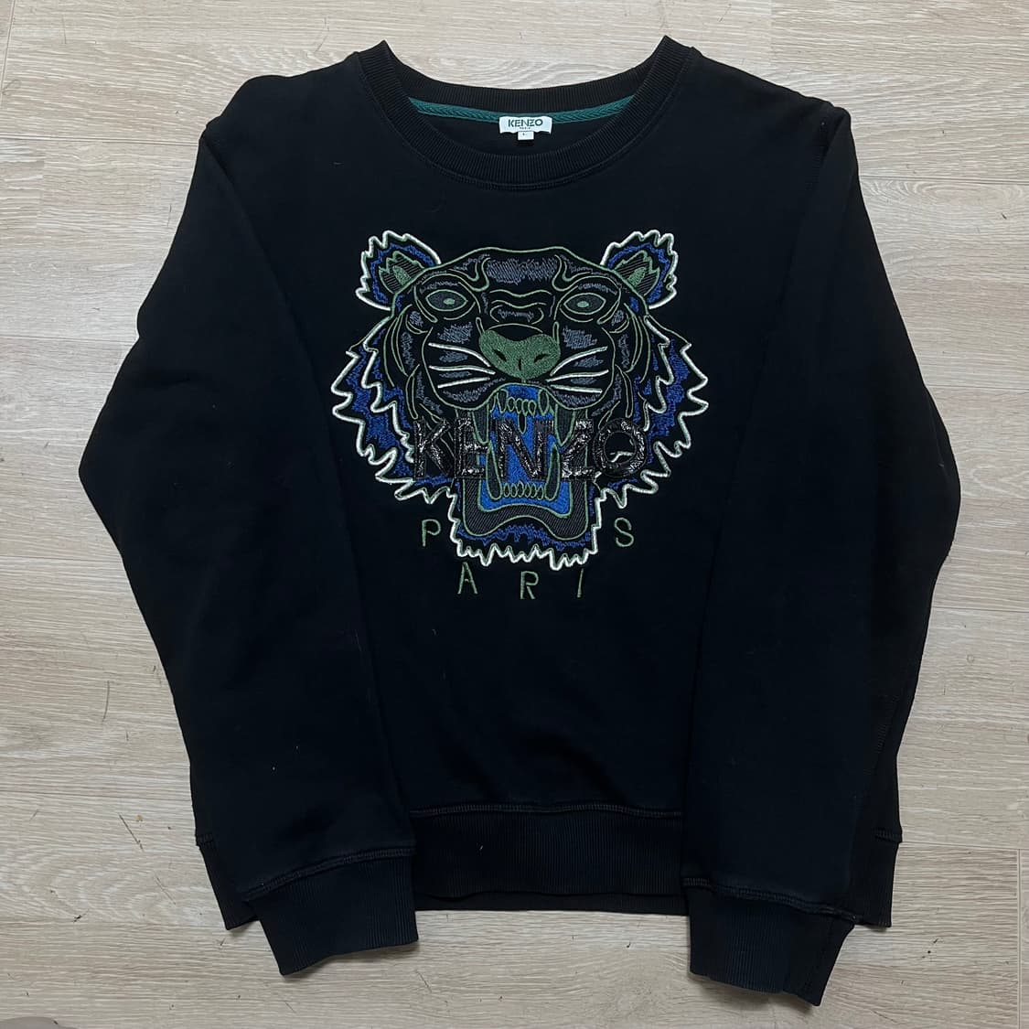 겐조 KENZO PARIS 타이거 자수 빅로고 맨투맨 L(100) 상품이미지1