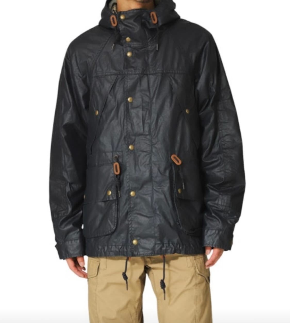 RRL 오일클로스 후드 자켓 L 상품이미지4