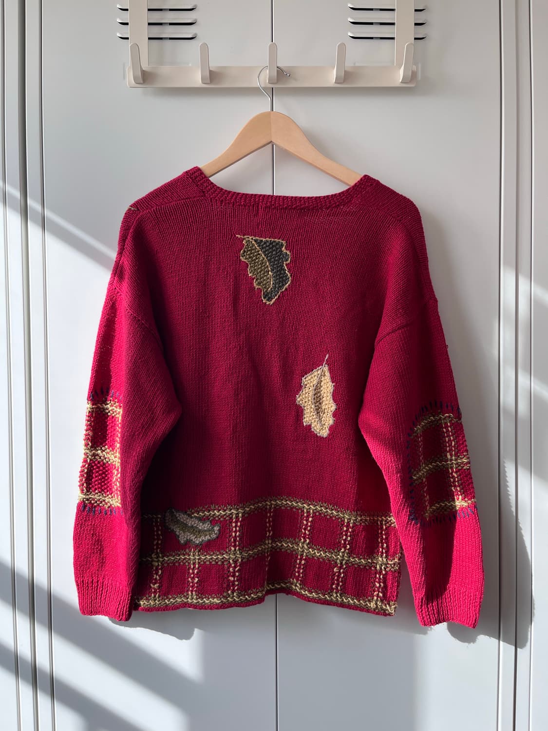 (Rare) Robert scottlid 핸드메이드 자수 니트 가디건 상품이미지9