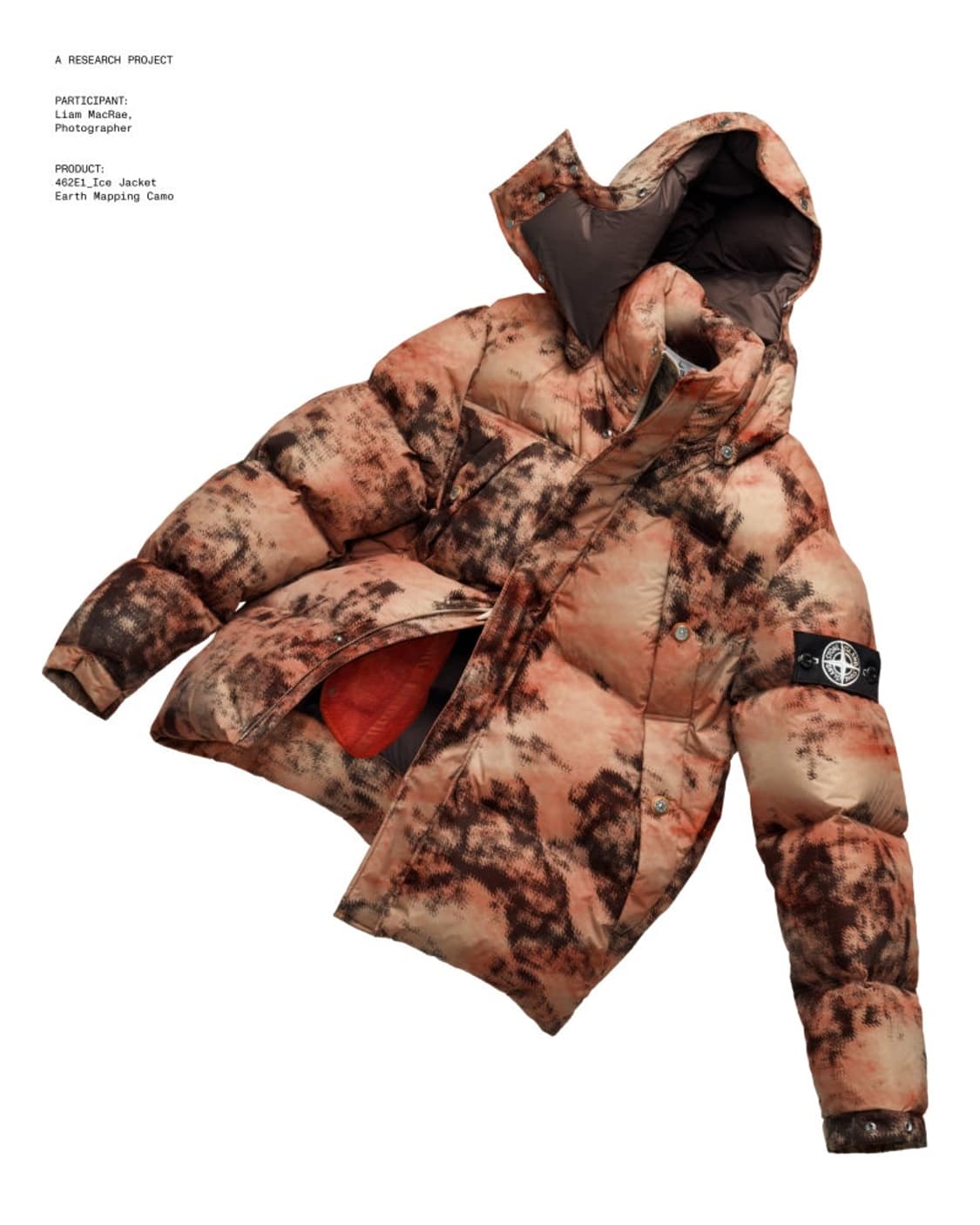 스톤아일랜드 EARTH MAPPING 카모플라쥬 아이스 자켓 (새상품) 상품이미지10
