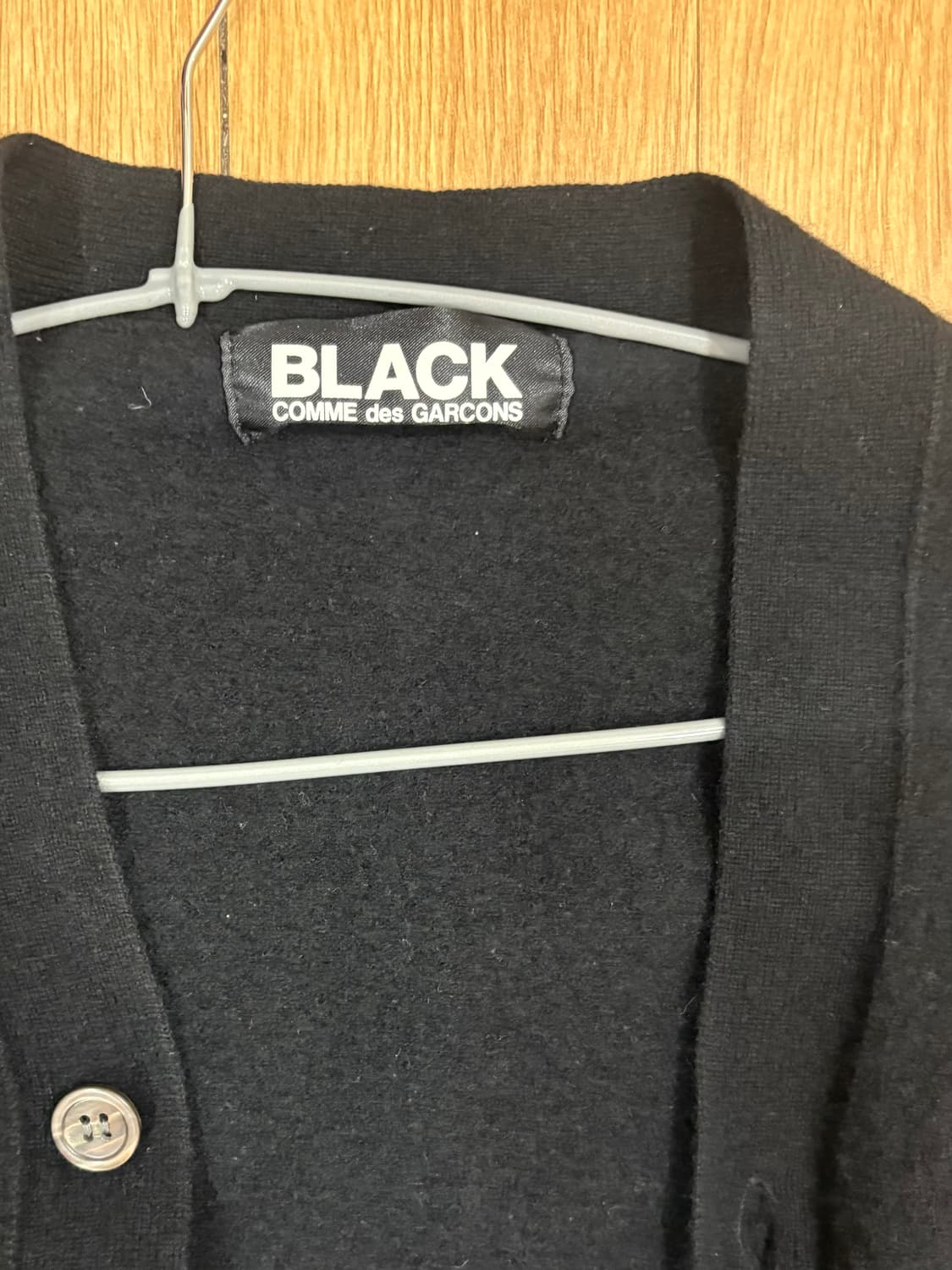 꼼데가르송 블랙 가디건 상품이미지1