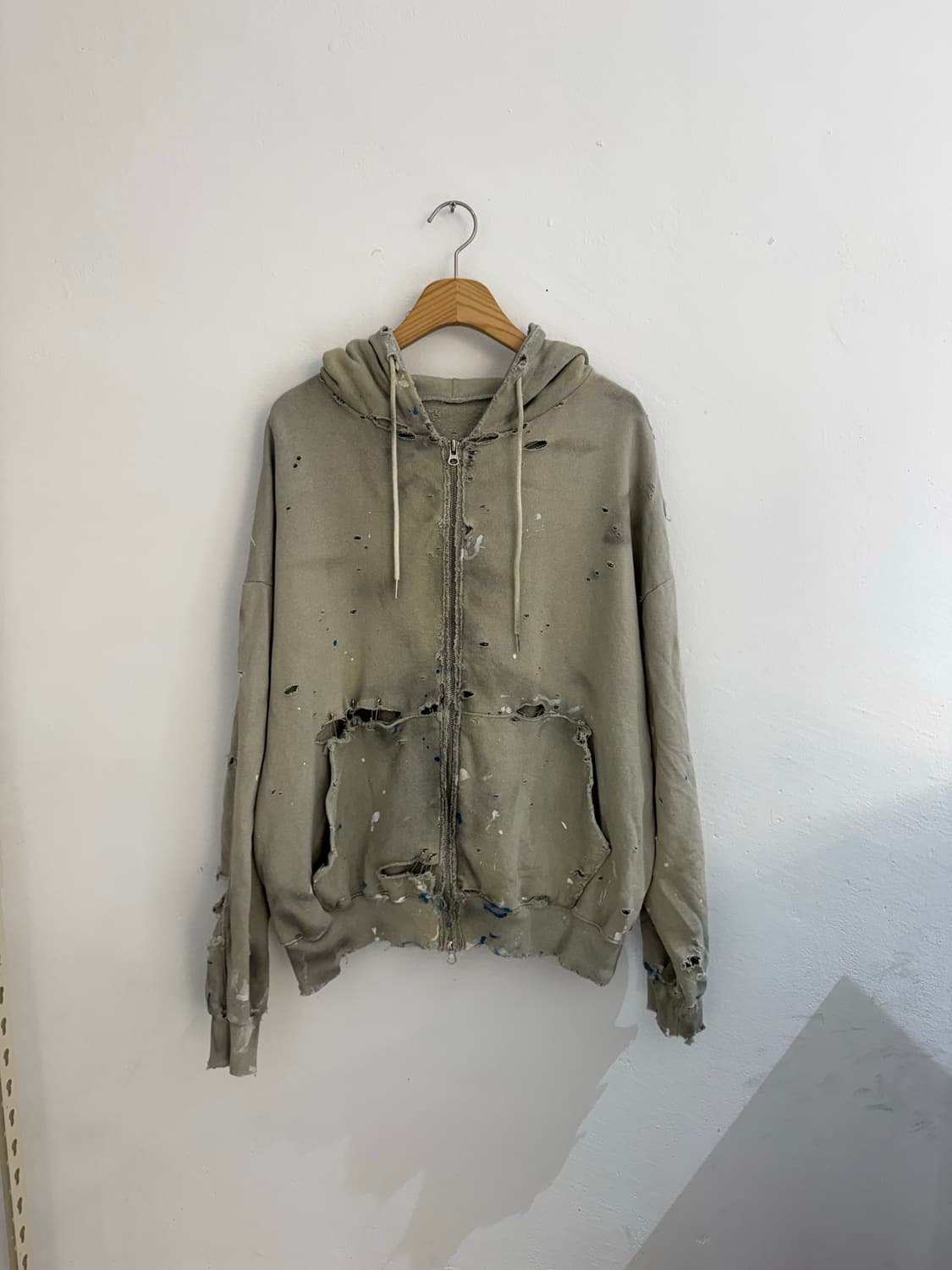 빈티지 커스텀 후드집업 상품이미지1