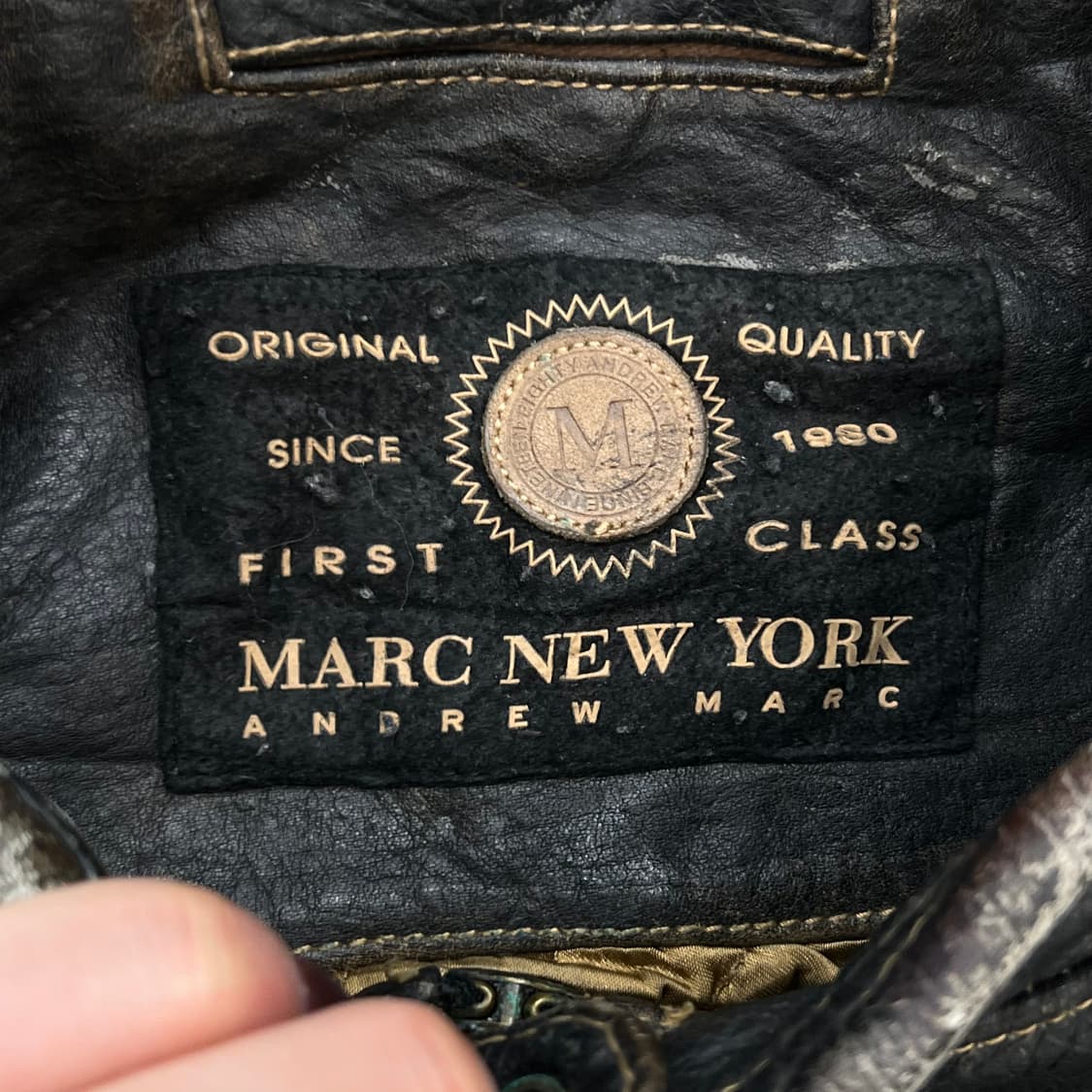 앤드류마크 리얼 하드레더 자켓 r2847 상품이미지6