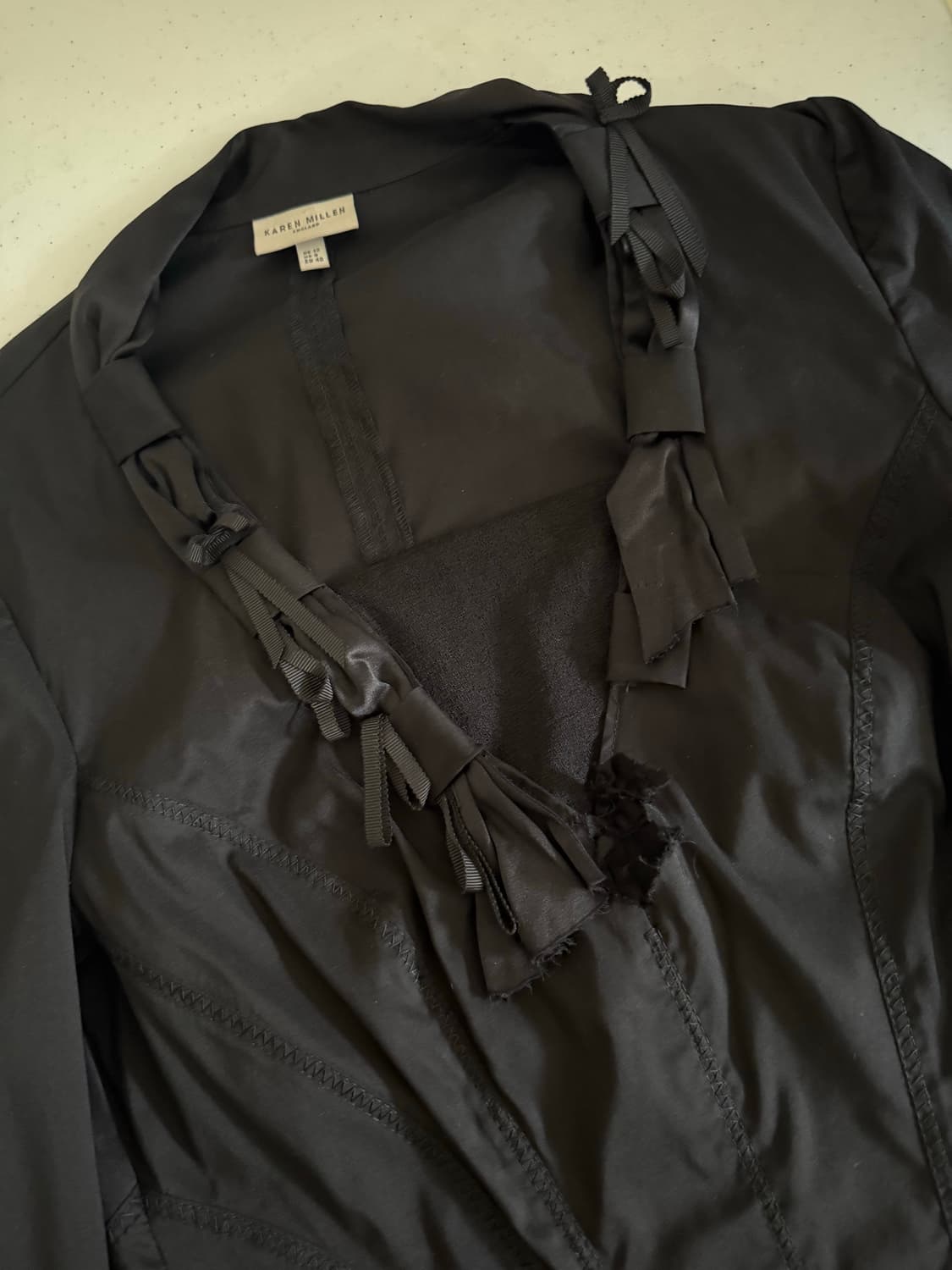 Karen millen ribbon blouse 상품이미지7