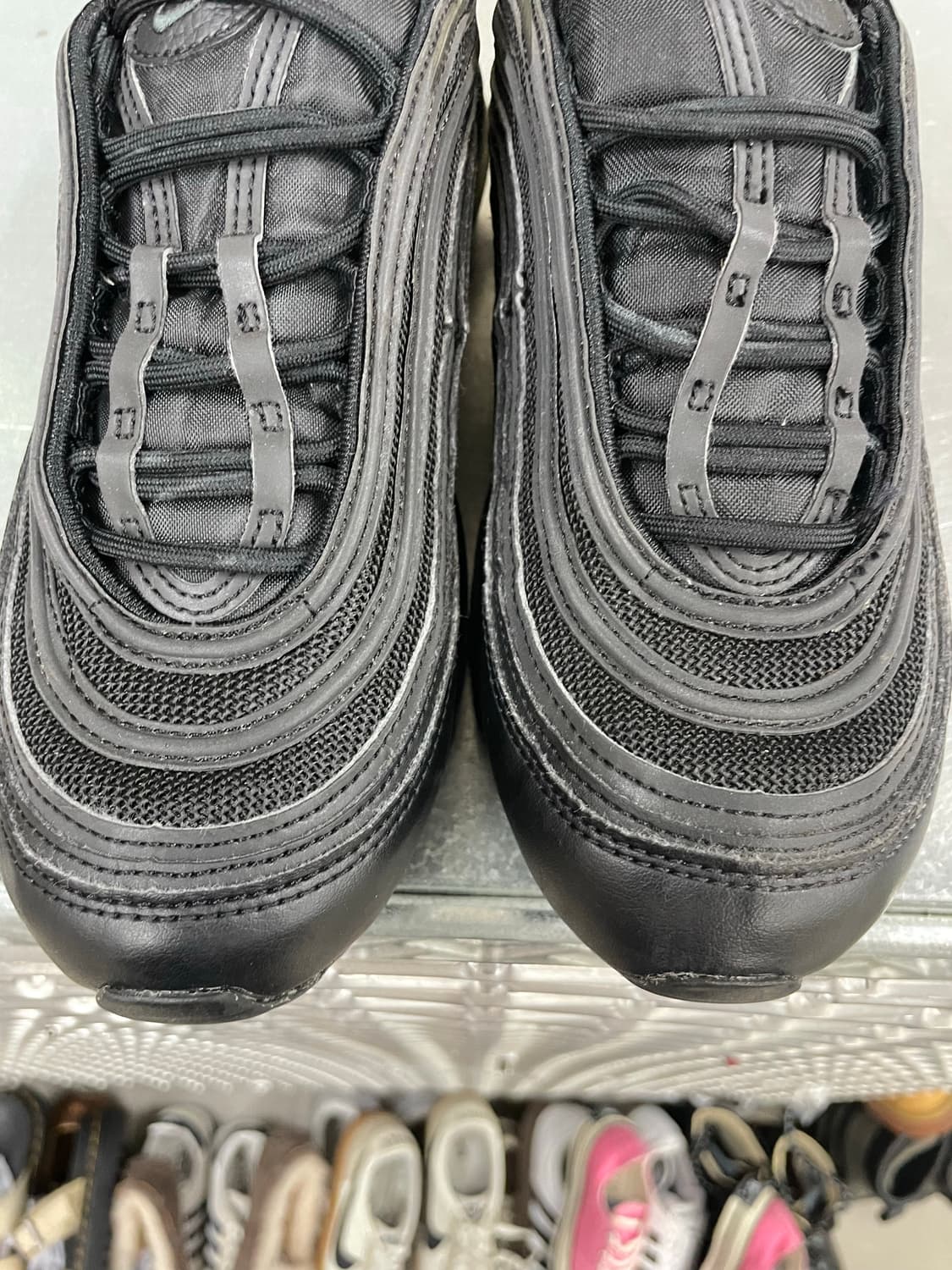 나이키 에어맥스 97 트리플 블랙 250 상품이미지7