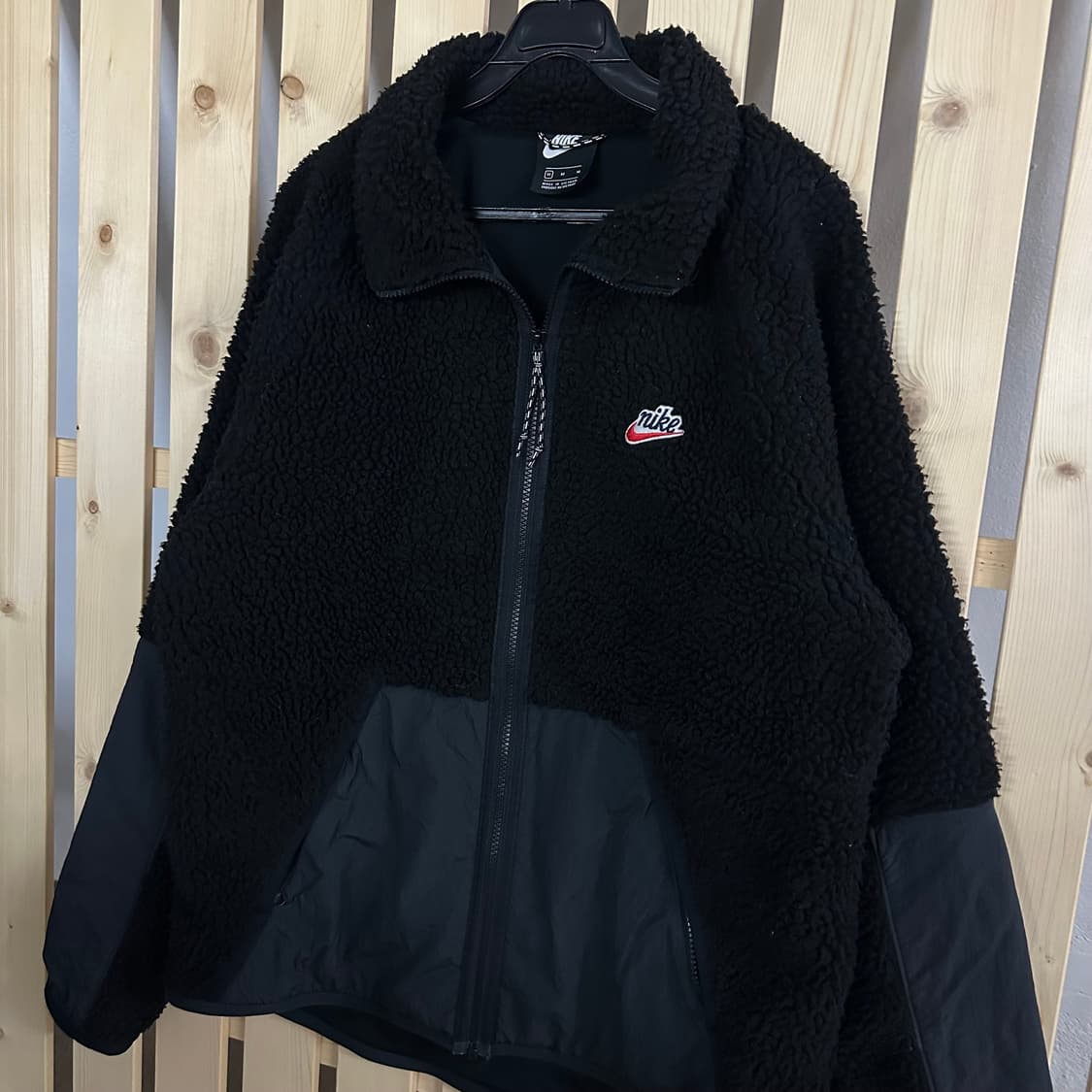 (M~L) 나이키 헤리티지 우븐 후리스 플리스 자켓 상품이미지2