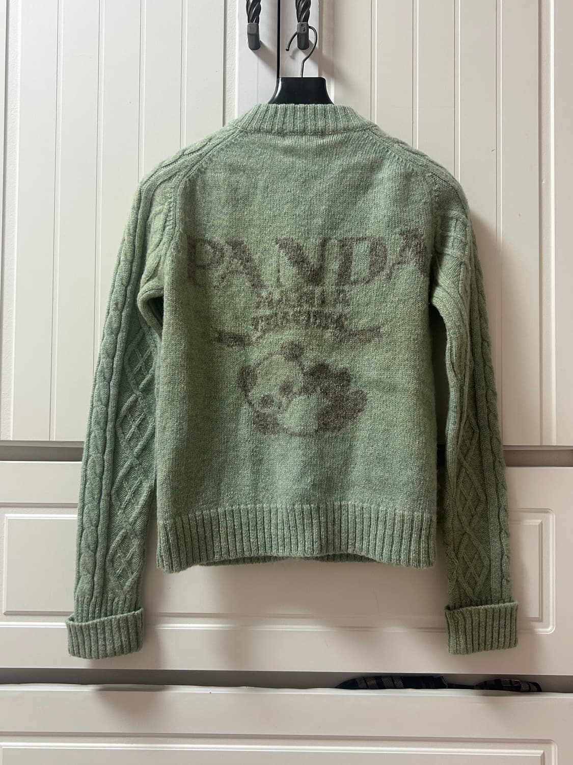 히스테릭 글래머 판다 니트 가디건  상품이미지1