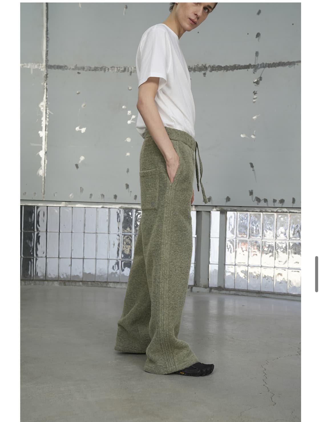 이예 울 밴딩 팬츠 상품이미지4