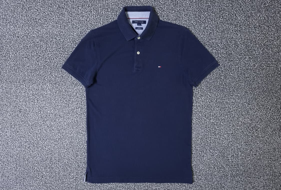 [무료배송][95]타미힐피거 남성용 피케 반팔티 카라티 상품이미지1