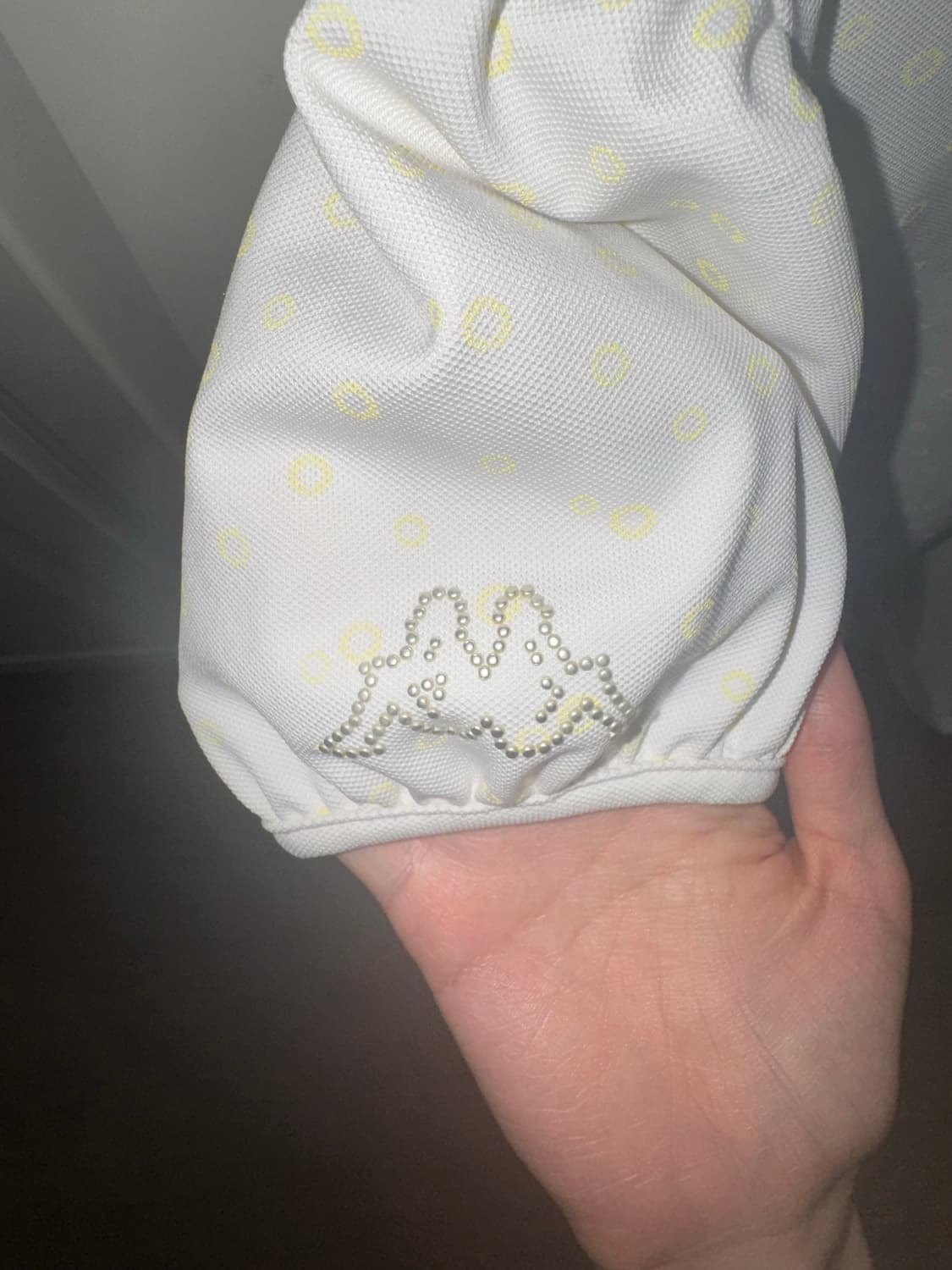 카파 빈티지 퍼프 소매 반팔 티셔츠 상품이미지3