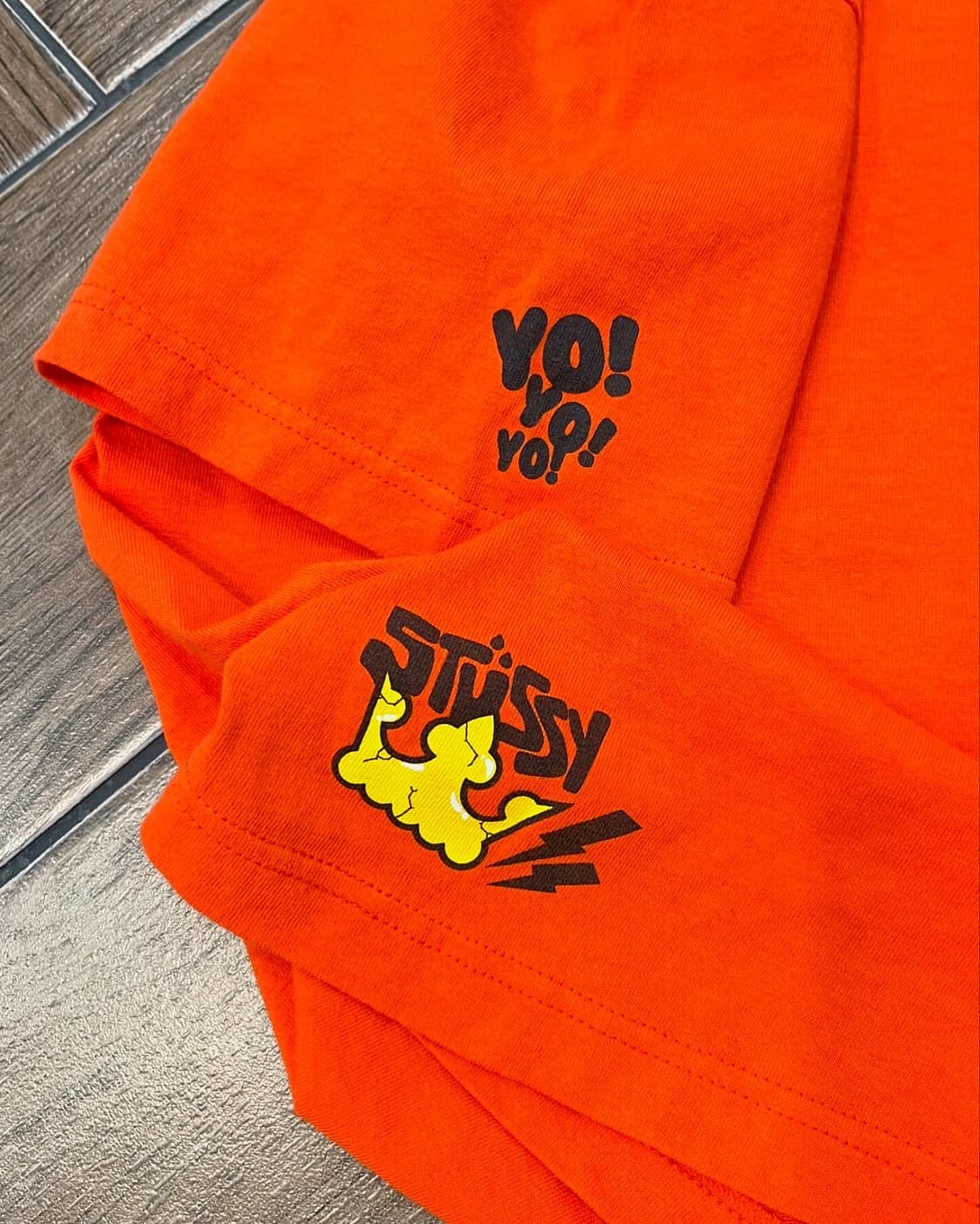 Stussy Orange T-shirt 상품이미지7
