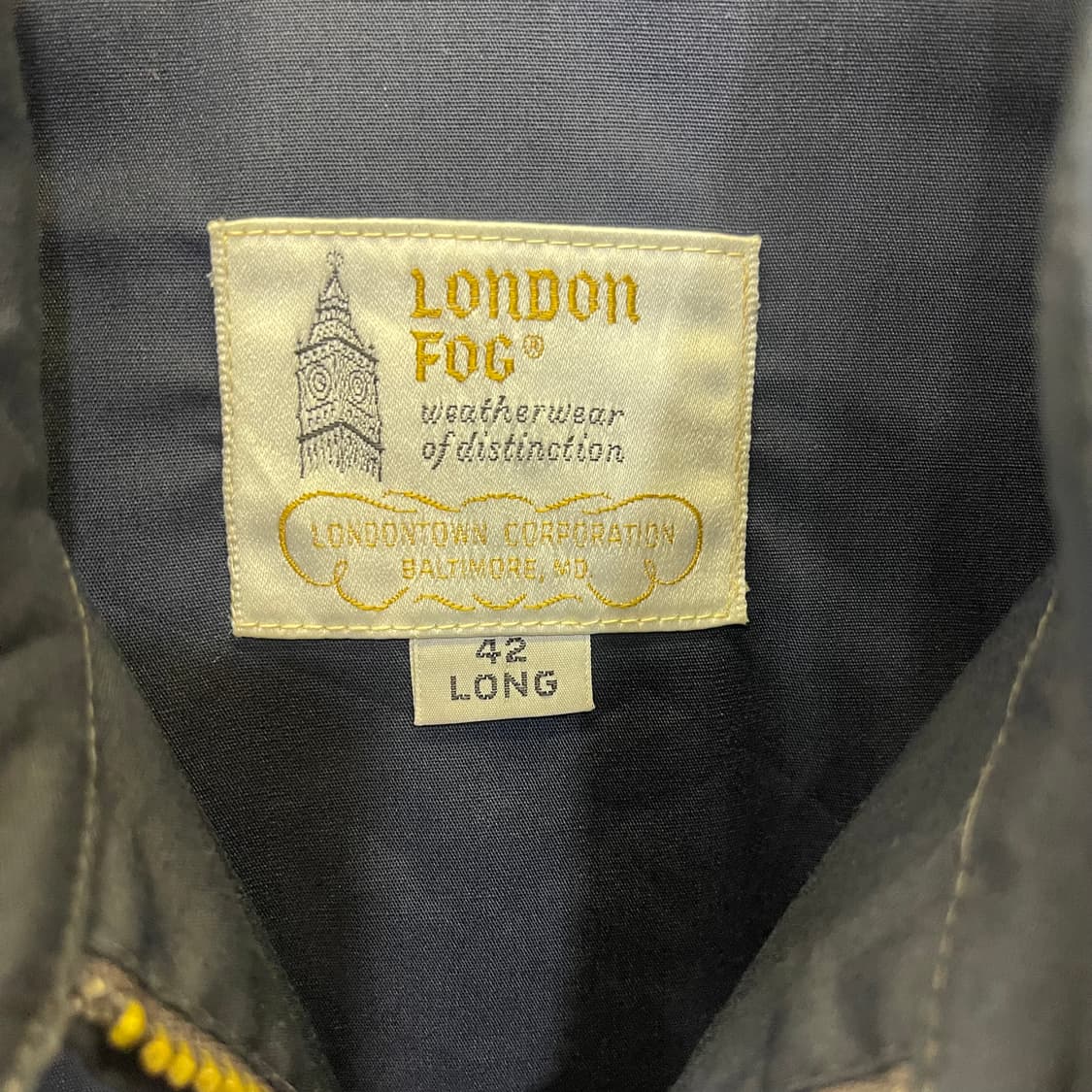 80's~90's 런던포그 해링턴자켓 상품이미지2