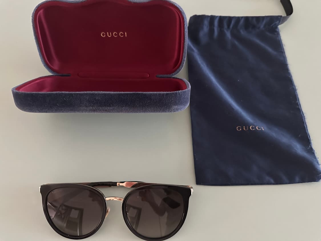 구찌 선글라스 블랙 골드 라인 상품이미지1