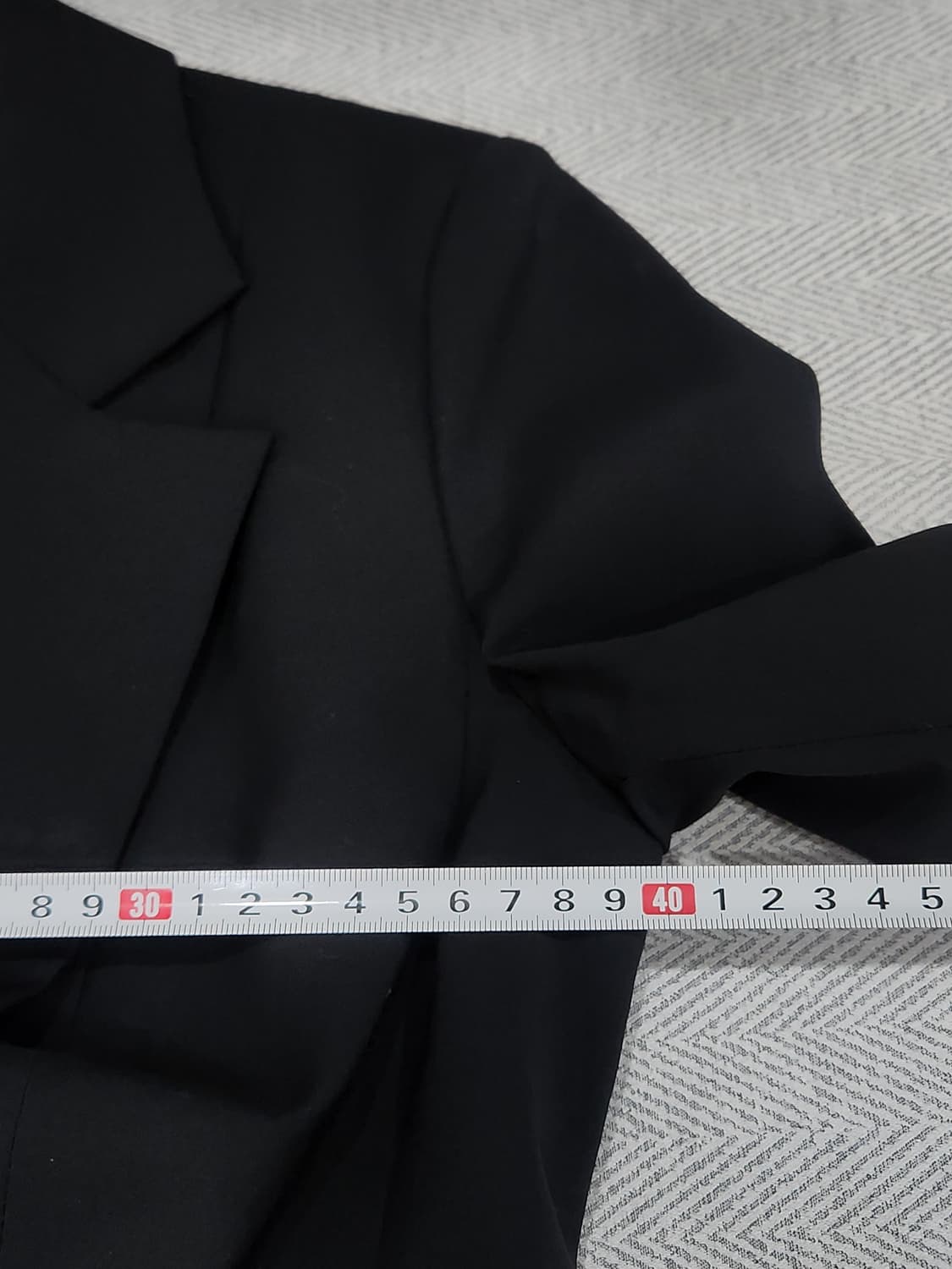 [85] 미샤 블랙 모100% 블레이저 자켓 여성 85사이즈 상품이미지7