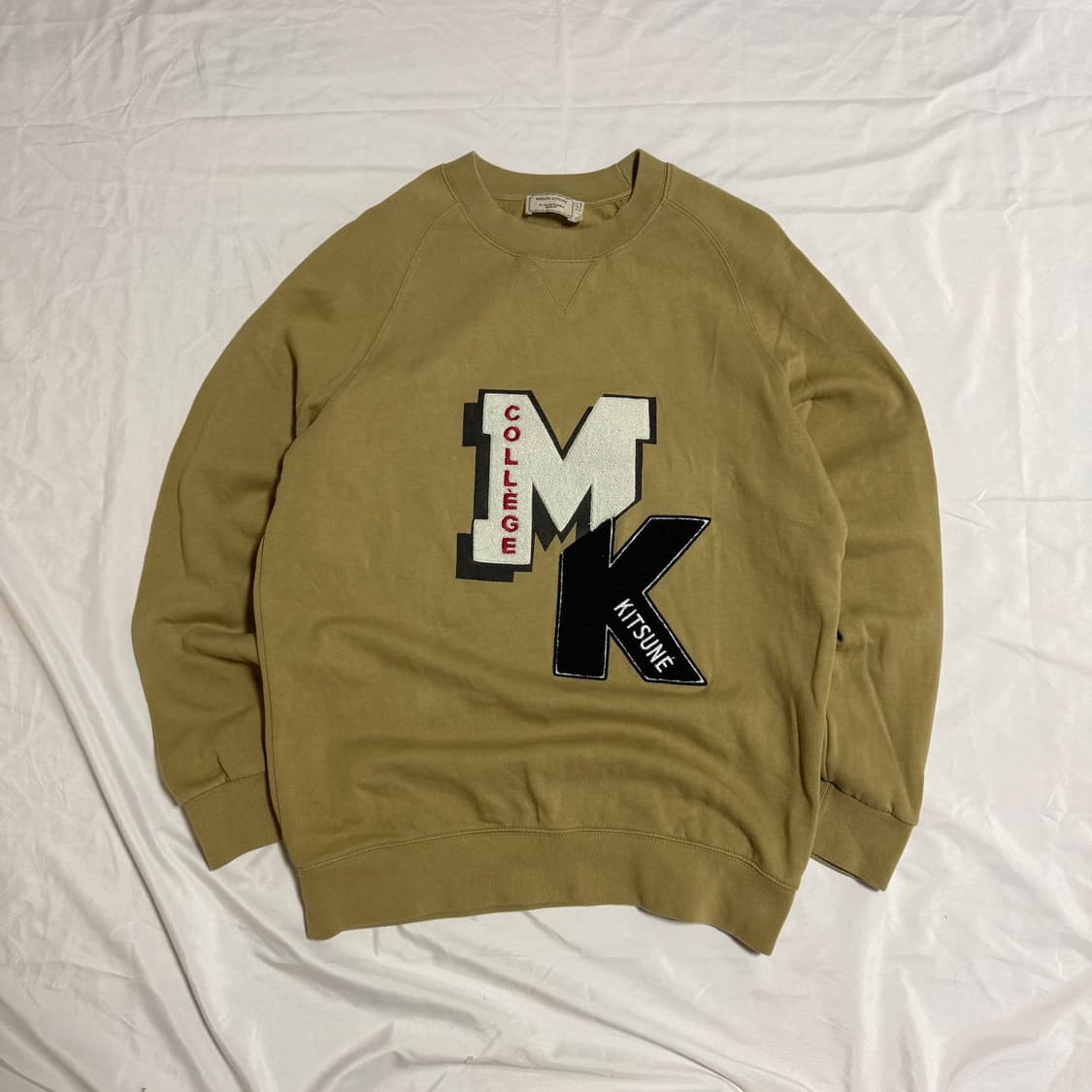 [XL] 메종키츠네 MK 컬리지 맨투맨 상품이미지1