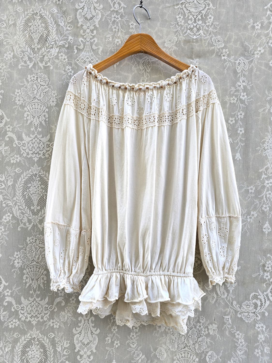 리즈리사 프릴 블라우스 상품이미지6