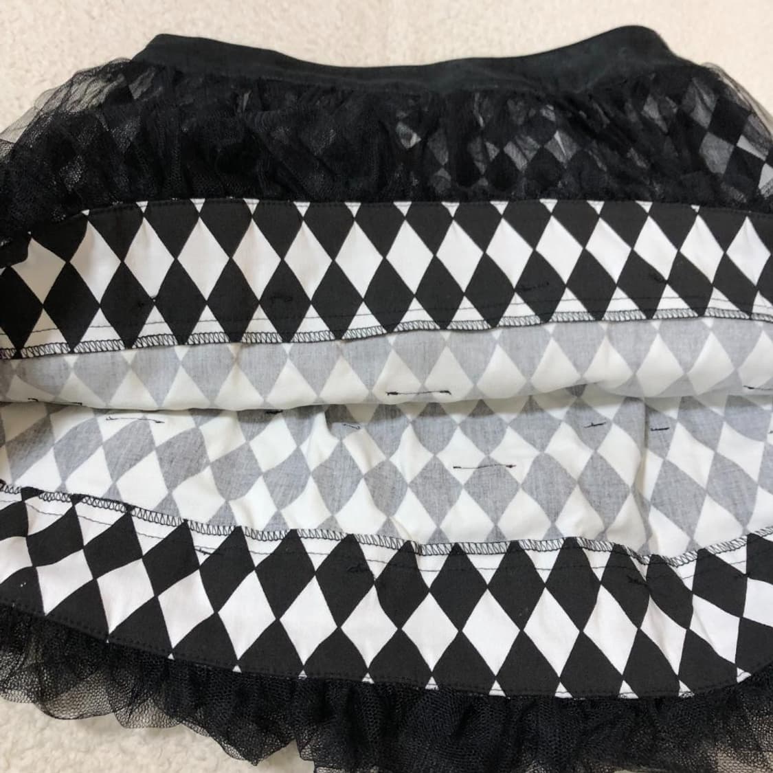 알곤퀸즈 튜튜스커트 공겜여주 고스 로리타 고딕 대장템 헤이세이핀터깔갸루 상품이미지2